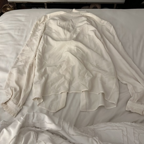 Zadig & Voltaire silk blouse Tamacco shirt Original retail price $450 size XS - Picture 7 of 8